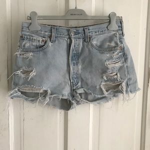 Jean shorts